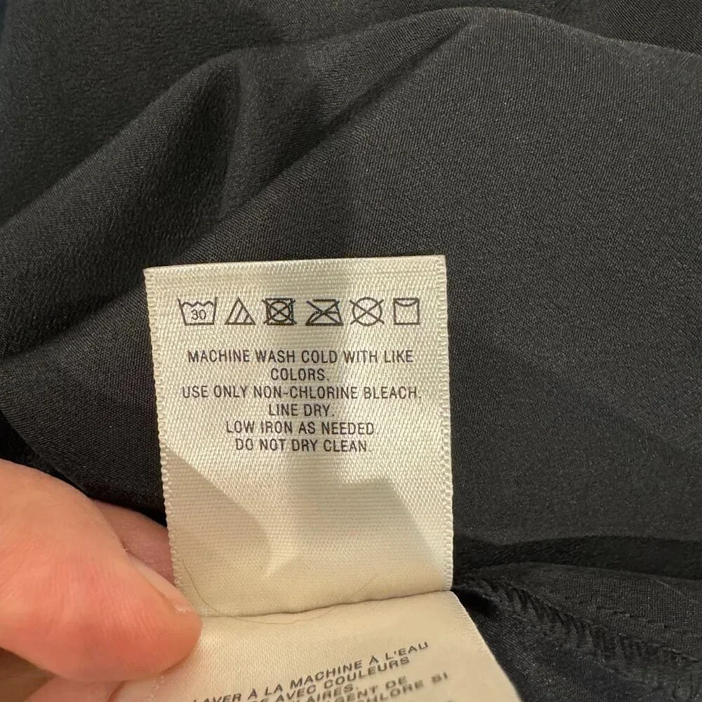 Maeve Black Boat Neck 3/4 Sleeve Top - Picture 6 of 6